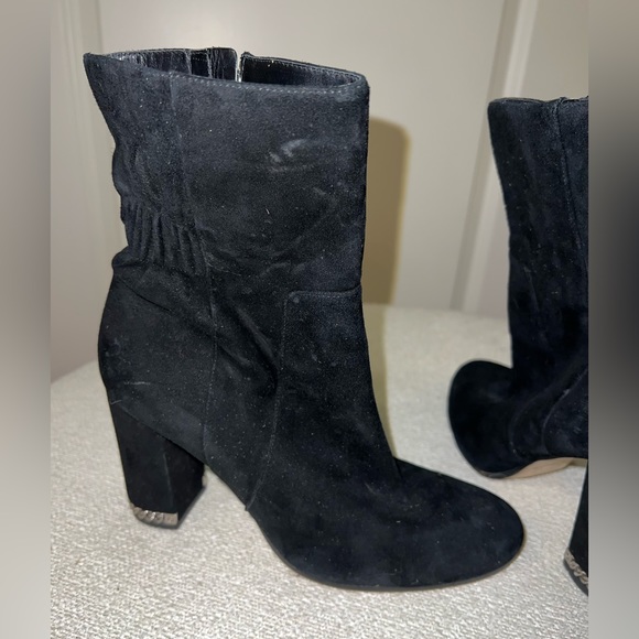 Black Michael kors suede booties - Picture 3 of 6